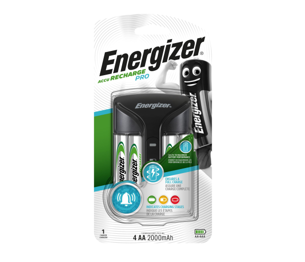 Energizer Accu RECHARGE PRO + 4szt AA 2000 mAh - 1276386 - zdjęcie